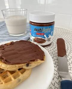 Nutilight No Sugar Added Hazelnut Spread with Cocoa and Milk, Keto and Diabetic Friendly, Kosher, Non-GMO,100% Natural, Cholesterol-Free, Gluten-Free, and Soy-Free, 11 Ounces (Pack of 1) 16 31QgpH6hkiL