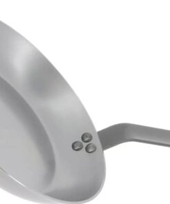 de Buyer MINERAL B Carbon Steel Fry Pan - 8” - Ideal for Searing, Sauteing & Reheating - Naturally Nonstick - Made in France 8" 34 31R64FKmp8L