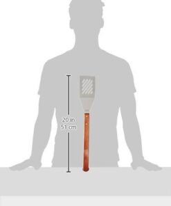 New Star Foodservice 59007 Stainless Steel BBQ Tool Set with Solid Hard Wood Handles, Set of 4 4-Piece BBQ Tool Set 16 31RBmRyqHDL