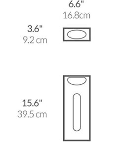 simplehuman Wall Mount Grocery Bag Dispenser, Brushed Stainless Steel 23 31RS32tKVYL