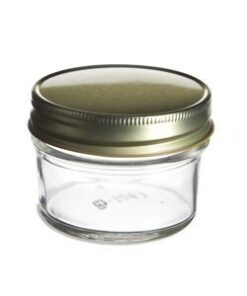 Alternative view of Nakpunar 12 pcs, 4 oz Mason Glass Jars with Gold Lids for Jam, Honey, Wedding Favors, Shower Favors, Baby Foods, Canning, spices