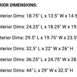 Petmate Sky Kennel Pet Carrier, 36 Inch, Made in USA 36.0"L x 25.0"W x 27.0"H 55 31RvvtJeGWL