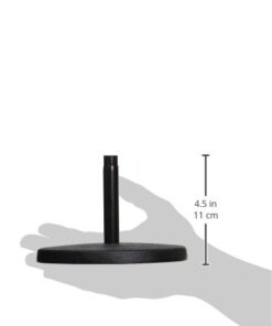 OnStage DS7100B Desktop Microphone Stand, Black 15 31SPSGJLAEL