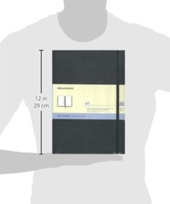 Moleskine Art Sketchbook, Hard Cover, A4 (8.25" x 11.75") Plain/Blank, Black, 96 Pages 27 31SPnTX3L