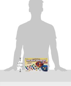 Learning Resources Baby Bear Sorting Set, Counting and Sorting Toys, Baby Bear Counters, Sorting Bears, 108 Pieces, Ages 3+ 15 31Sa3v3J5WS