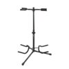 Gator Frameworks Adjustable Double Stand Holds Two Electric or Acoustic Guitars (GFW-GTR-2000) Double Guitar