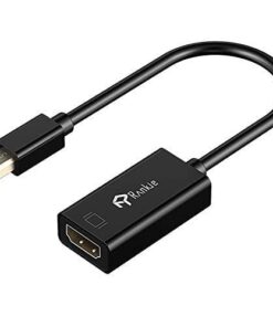 Rankie Mini DisplayPort (Mini DP) (Thunderbolt) to HDMI Adapter (Black) Black 20 31TtddgXFwL
