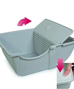 Omega Paw Self-Cleaning Litter Box, Pewter 33 31TxlvMrQCS