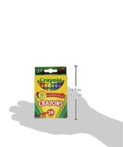 Crayola Crayons, 24 Count Pack, Assorted Colors, Art Supplies for Kids, Ages 4 & Up 18 31UT8FSnF3L 1