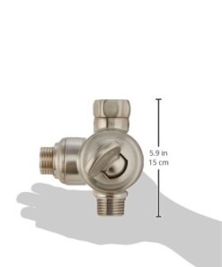 Delta Faucet U4929-SS-PK 3-Way Shower Arm Diverter for Handshower, Stainless, 3.00 x 3.00 x 3.00 inches 8 31VFbu6N8oL