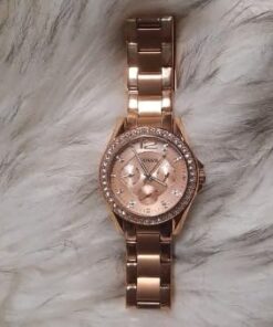 Michael Kors Parker Women's Watch, Stainless Steel and Pavé Crystal Watch for Women with Steel, Leather, or Silicone Band Blush/Rose gold 25 31Vp6gB EWL