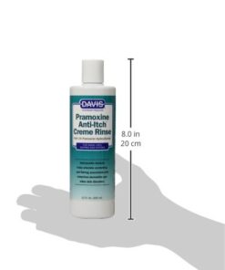 Davis Pramoxine Anti Itch Dog and Cat Creme Rinse, 12-Ounce, tan (DM158 12) 17 31W3LlT10XL