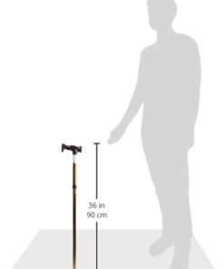 DMI Adjustable Folding Cane with Carrying Case Bronze 15 31WSBDCfqaL
