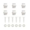 BTG Upgrade White Damping Rubber Balls & Anti-Drop Pins kit Transparent for DJI Phantom 3 Pro Professional Standard Advanced Gimbal Anti Vibration 11 31WZJlEiYLL