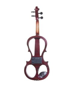 Cecilio Silent Electric Solid Wood Violin with Ebony Fittings, Electric Violin Kit (Full Body - Mahogany) Full Body - Mahogany full-size 14 31WdJbuXg0L