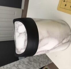 VViViD Architectural White Grey Marble Gloss Vinyl Film Contact Paper 16" x 6.5ft Roll 1 49 31Wp48iJm1L