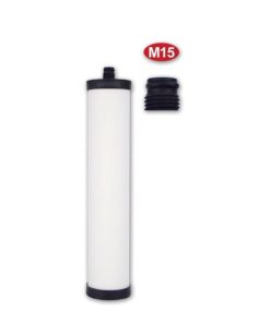 Doulton M15 UltraCarb Ceramic Drinking Water Filter Candle for Franke 02, Franke Triflow, Filterflow, All 1st Gen Steel and 2nd Gen Plastic Housings ¦ FRX01 ¦ 10 inch ¦ M15 Thread ¦ W9223021 (1 Pack) 10 31X XeXxWgL