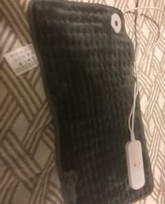 Heating Pad for Back, Neck and Shoulder Pain Relief, Electric Heating Pads for Cramps with 6 Heat Settings, Auto Shut-Off, Moist Dry Heat Options, Machine Washable, 12" x 24", Gifts for Women, Men Stripe 39 31XEy7SNCPL