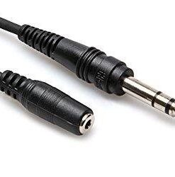 Hosa MHE-325 3.5 mm TRS to 1/4" TRS Headphone Adaptor Cable, 25 Feet 9 31Xw3Pu0aL