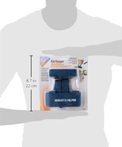 Toddler Leash & Harness for Child Safety - Keep Kids & Babies Close - Padded Shoulder Straps for Children's Comfort - Fits Toddlers w/ Chest Size 14-25.5 Inches - Kid Keeper by Mommy's Helper (Blue) 29 31Y RVBWWL