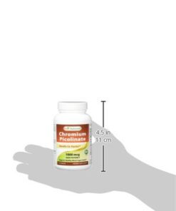 Best Naturals Chromium Picolinate 1000 mcg 120 Tablets 21 31YBnhtUMgL