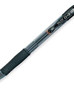 PILOT G2 Premium Fine Point Gel Ink Pen, 0.7 mm, Refillable & Retractable Rolling Ball, 5 Black and 5 Blue pens (Bulk pack of 10 Pens) (14784) 14 31YMOBSpXlL