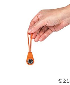 Alternative view of Neon Compass On Cord (1 Dozen) - Bulk Novelty Toy