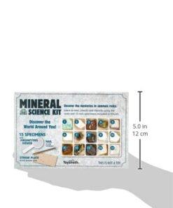STEM Toy Mineral Science Kit Geology Rock Specimen for Young Geologists 11 31YmrBC3mtL