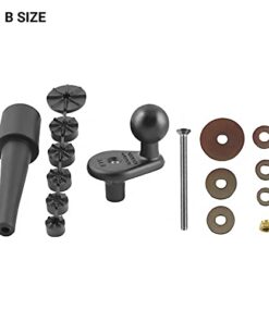 Alternative view of RAM Mounts Motorcycle Fork Stem Ball Base RAM-B-342U with B Size 1" Ball for Stems 12mm to 38mm in Diameter Standard Packaging