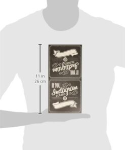Ginger Ray Vintage Affair If You Instagram Chalkboard Style Card Signs for Wedding or Parties, Black (AF-671) 7 31ZVnefR7GL