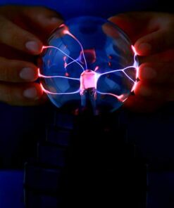 Alternative view of PowerTRC 3" Plasma Ball Lightning Sphere Party USB Operated