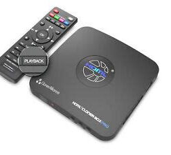 ClonerAlliance Box Pro, 1080p@60fps Video Recorder, DVR with HDMI Capture, Playback on TV. RCA/YPbPr/VGA to Digital Converter. Schedule Recording. No PC Required. 47 31Zwclo0 L