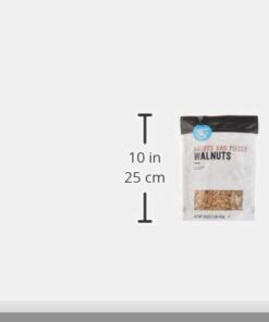 Amazon Brand - Happy Belly California Walnuts Halves and Pieces, 16 Ounce, (Pack of 2) 16 Ounce (Pack of 2) 26 31aY597VcfL