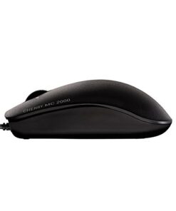 CHERRY MC 2000 - Optical Mouse - Corded - Tilt-Wheel Technology - Symmetrical Design – Black 5 31acJQGDwLL