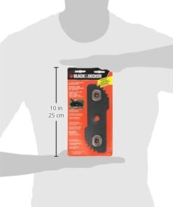 BLACK+DECKER EB-007 Edge Hog Heavy-Duty Edger Replacement Blade black 17 31ae56m5fQL