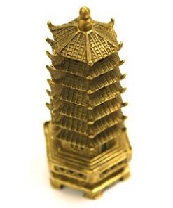 The Petite Brass Pagoda - 5" Feng Shui enhancer for protection and wealth luck 5 31bFgCwUdiL