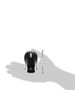 Logicool Logitech Wireless Mini Mouse Black M187BK 13 31bHmJ6SkxL