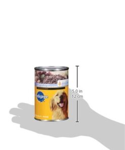 Pedigree Adult Canned Wet Dog Food Chopped Ground Dinner Combo with Chicken, Beef & Liver Flavor, 22 oz. Cans (Pack of 12) 27 31bKDQjFmLL