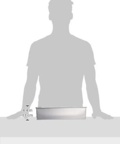 Focus Foodservice 16 by 4-Inch Single Pullman 2-Pound Bread Pan Commercial Bakeware, 2 Pound, Silver 16 31bQD7fJ0QL