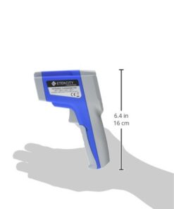 Etekcity Digital Thermometers Non-contact-58°F ~1022°F (-50°C ~ 550°C) ith Adjustable Emissivity & Max Measure for Meat Refrigerator Pool Oven, Blue 54 31bcBNjBSvL