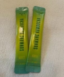 SUNMANC Kombucha 30 packets (5.4oz), Sparkling Probiotic Fermented Drink from South Korea, Gut Health and Immunity Support, Convenient Powdered Drink Mix, Tea Powder, Low Calories, Sugar 0g, Low Caffeine, No Refrigeration Required (Lemon) Lemon 31 31bj0ed1pBL