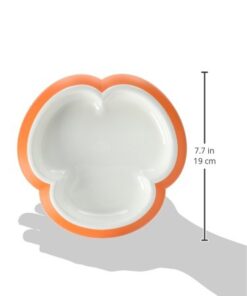 BABYBJORN Baby Plate, Spoon and Fork - Orange/Turquoise, 2-Pack 1 27 31bpKe1W0WL