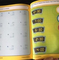 Carson Dellosa First Grade Skills Workbook―Grade 1 Reading, Addition, Subtraction, Graphing, Measuring, Phonics, Writing Skills Practice With Stickers (64 pgs) (Volume 4) (Home Workbooks) 13 31cB1udl3XL