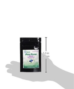 Home Grown Ponics Fish Food # 96050 Natural .5mm -20 Gram Bag 5 31cBaYWKP L