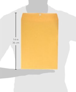 Columbian Clasp Envelopes, 9 x 12 Inches, Brown Kraft, 100 Per Box (CO790) 5 31co5tXOSkL