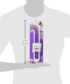 Dreambaby Sliding Cabinet Child Safety Locks - U Shaped for Knobs and Handles 3 Count (Pack of 1) 27 31cr49CLUYL