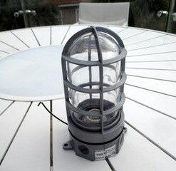 Alternative view of RAB Lighting GL100 100 Series Vaporproof Threaded Glass Globe, 150W Power, Individually Boxed, Clear