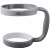 STRATA CUPS GReY30oz Tumbler Handle For YETI tumbler, RTIC TUMBLER, OZARK trail tumbler, SIC, YETI CUP & Other Tumblers – No Slip Grip - BPA FREE Gray 8 31d2p1LbJ L