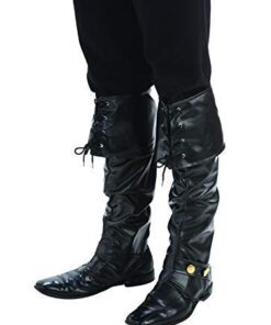 Forum Novelties Adult Pirate Boot Covers Costume Accessory Black 23 31eEmhKvREL