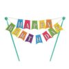 Happy Birthday Banner Adornment Cupcake/Cake Decorating Banner,1 Count 5 31edHJFrGzL